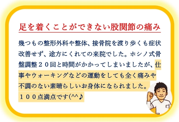 股関節の痛み