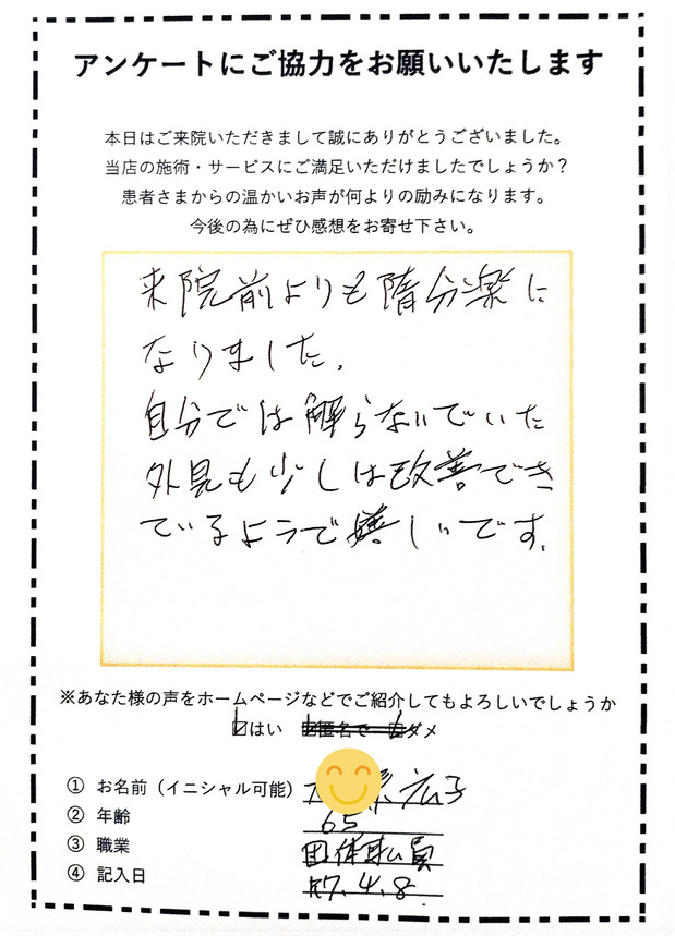 股関節と膝の不調